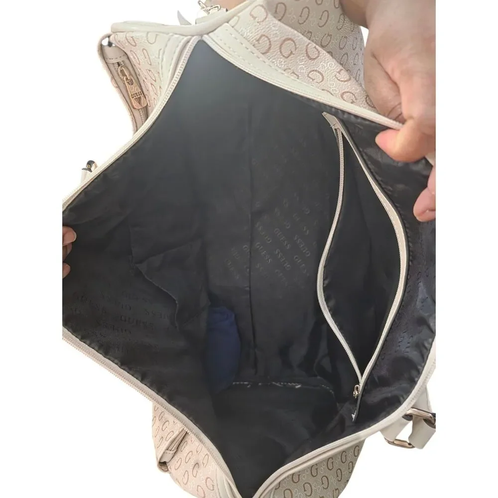 Guess monogram travel